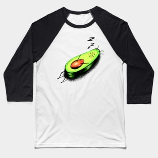 Funny Happy Sleepy Avocado Alien - Proste Keto Diet - Keto Mama - Low Carb Baseball T-Shirt